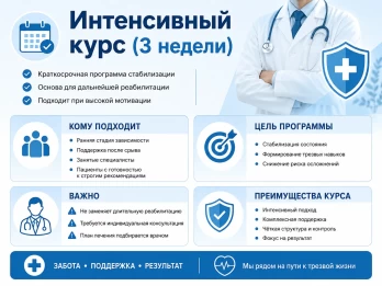 Реабилитация за 21 день в Сухом Логе